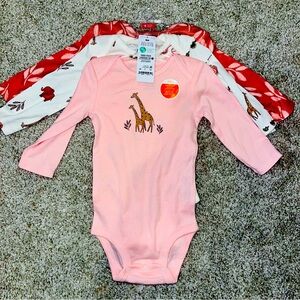 Carters 3-Bodysuits Baby Girl